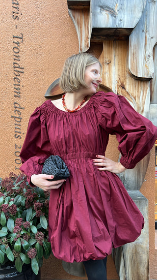 ULLA JOHNSON - Martine Dress - Bordeaux