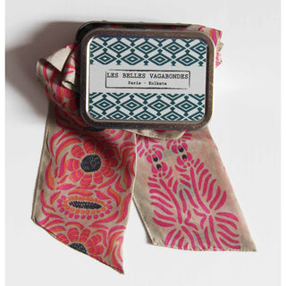 LES BELLES VAGABONDES - Bandeau Camelia - Fuchsia