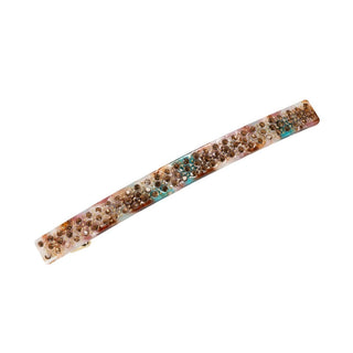 Pico Copenhagen - Nia Crystal Clip - Green Granit