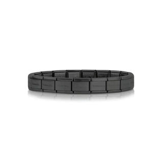 Nomination - 15 Links, Classic Base Bracelet Black Mat