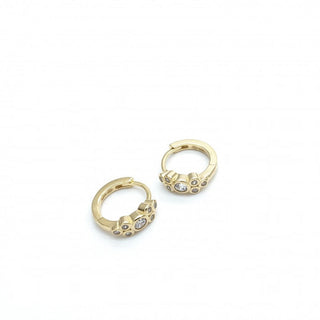 Rose Marie Paris - Hoop Huggies Rond - Gold