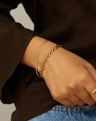 MISSOMA - Timepiece Link Chain Bracelet - Gold