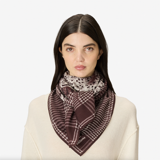 INOUI - Square Jorgen Houndstooth 100 - Brown