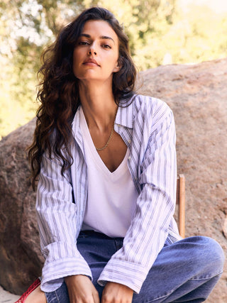 XIRENA - Beau Shirt - Cascade Stripe