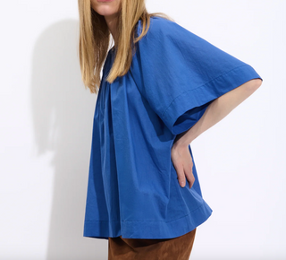 BELLEPIECE - Carmela Blouse - Blue