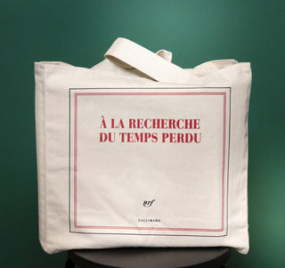 GALLIMARD - Cotton Bag - À la Recherche du Temps Perdu