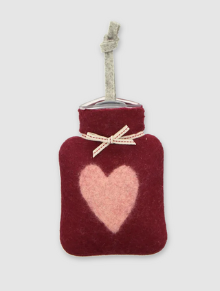 Dorothee Lehnen - Heatingbottle XS - Bordeaux/Dusty Rose