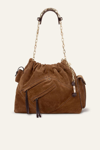 BA&SH - June Tote Multipockets - Marron