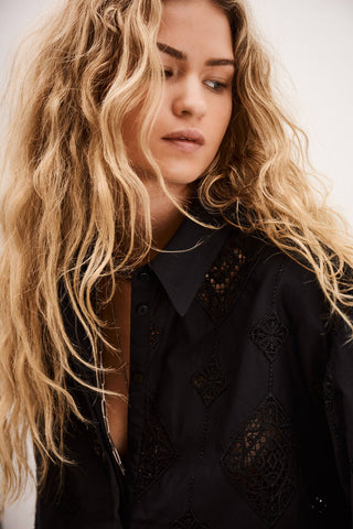 BA&SH - Muriel Shirt - Noir