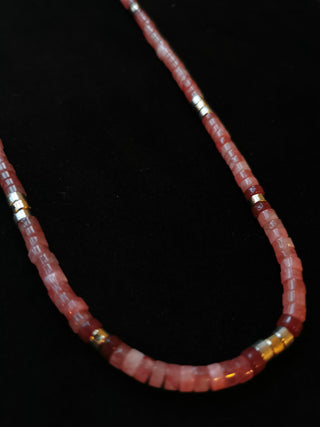 ISABEL MARANT JEWELRY - Stone Pearl Necklace - Pink
