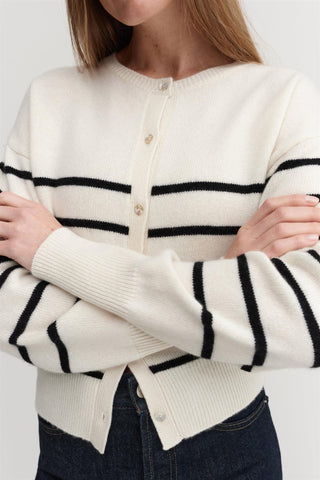 ALMADA LABEL - Coco Cardigan - Stripe