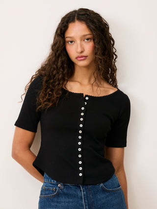 Rouje - Beati Cardigan - Noir