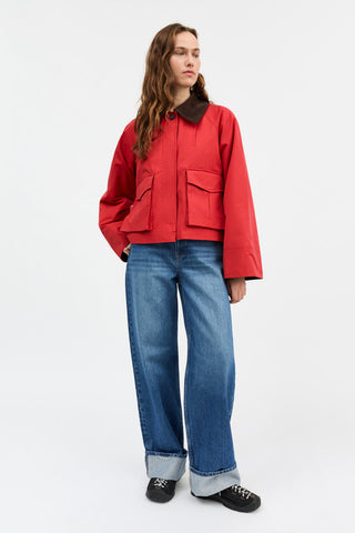 SKALL - Gaby City Jacket - Aurora Red
