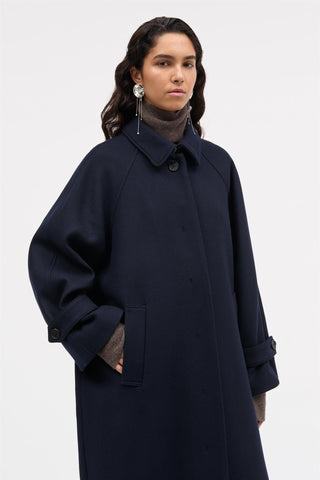 MKDT STUDIO - Caro Two Layered Wool - Dark Navy