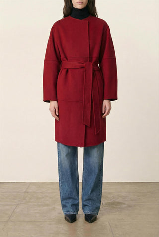 VANESSA BRUNO - Helie Coat - Cerise