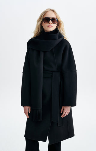 VANESSA BRUNO - Helie Coat - Black