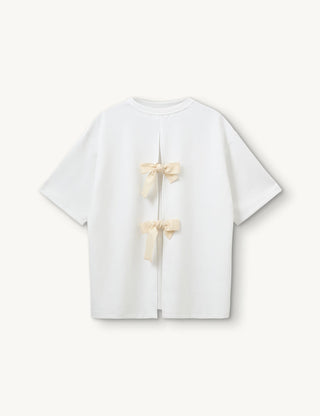 The Garment - TG Bow Tee - Cream
