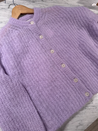 DES PETITS HAUTS - Alma Cardigan - Lavande