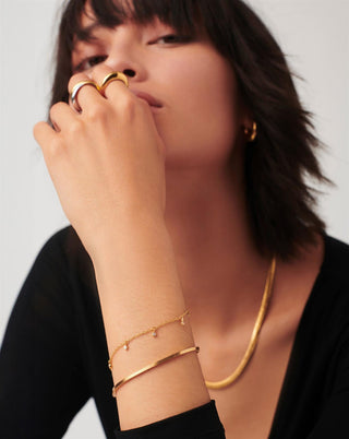 MISSOMA - Interstellar Drop Bracelet - Gold