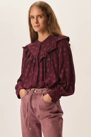 DES PETITS HAUTS - Elya Blouse - Paisley