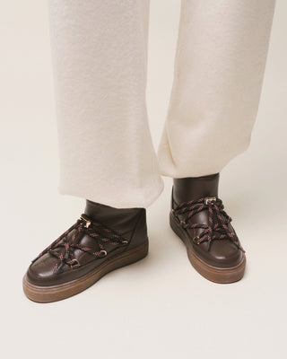 INUIKII - Full Leather Gloss - Brown