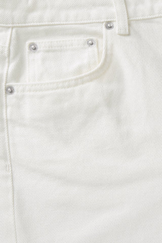 SKALL - Taylor Cropped Jeans - Optic White