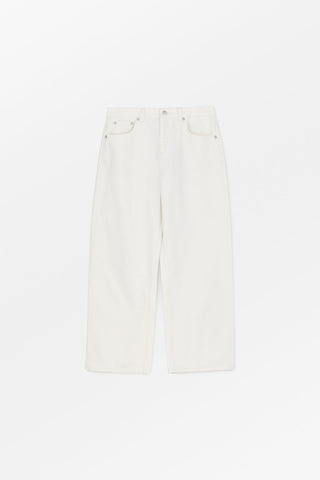 SKALL - Taylor Cropped Jeans - Optic White