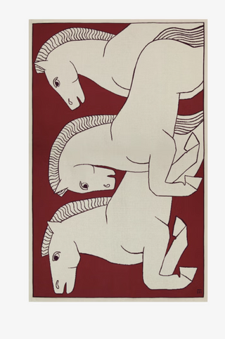 INOUI - Throw Cavale 130 - Burgundy