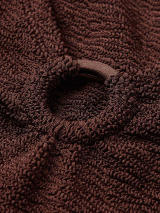 Hunza G - Celine Coverage Swimsuit - Metallic Chocolate
