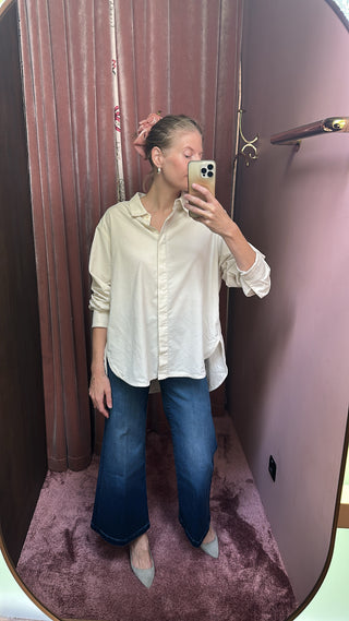 SACRÉCOEUR - June Corduroy Shirt - Ecru