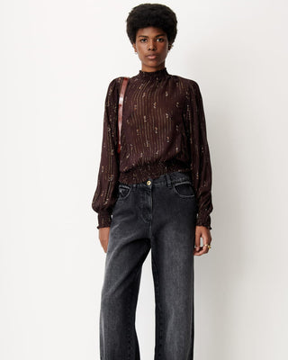 SESSÙN - Duchess Blouse - Coffea Domiu