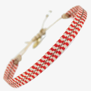 GUANABANA - Bracelet Argantina 120 - Red & White