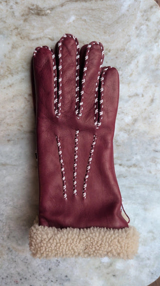 AGNELLE - Marie-Louise Glove - Bordeaux