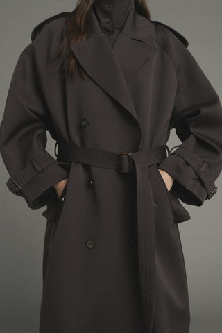 SOEUR - PRE-ORDER Lazare Coat - Ebene
