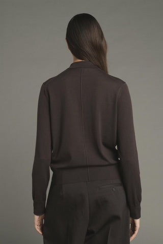 SOEUR - PRE-ORDER Hailey Cardigan - Chocolat