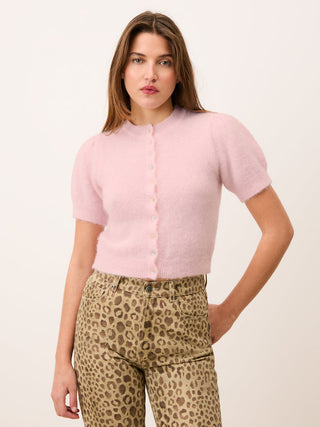 Rouje - Abelina Cardigan - Pale Rose