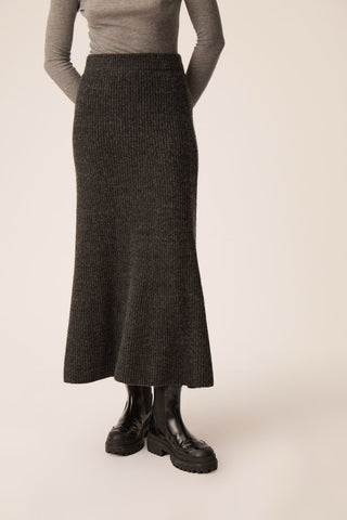 DES PETITS HAUTS - Andonis Skirt - Anthracite