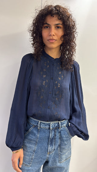 VANESSA BRUNO - Haldo Blouse - Navy