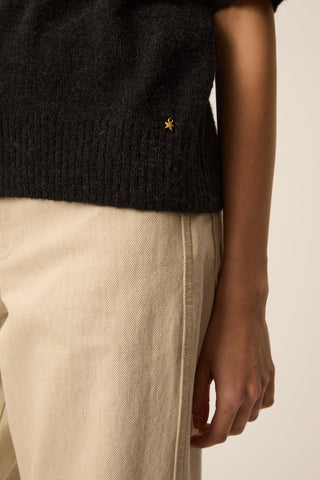 DES PETITS HAUTS - Cowboy Sweater - Noir