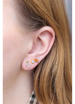 Pico Copenhagen - Cecilie Crystal Stud - Clear