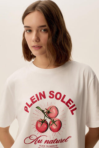 DES PETITS HAUTS - Jerem Tee-Shirt - Ecru