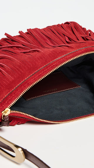 ISABEL MARANT ÈTOILE - Leyden Mini Shoulder Bag - Red