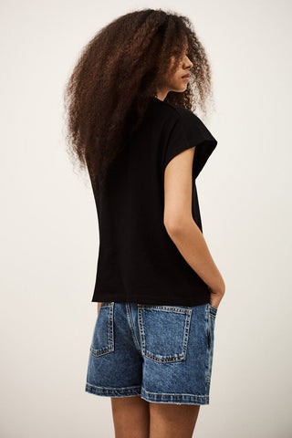 BA&SH - Allia T-Shirt - Noir