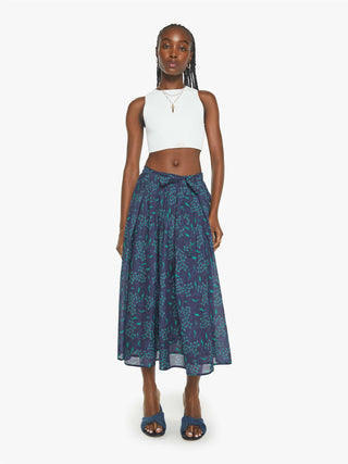 XIRENA - Tara Skirt - Navy Green