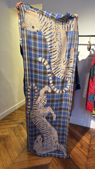 INOUI - Scarf 3D Panteo 70 - Blue