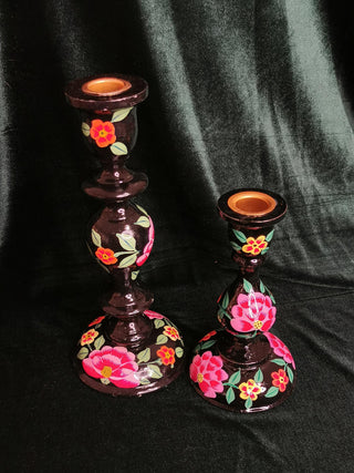 CURIOSITY LAB - Candlestick Phool Noir Grand