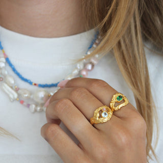 STINE A - Cherry Garden Necklace - Pale Pastel Mix
