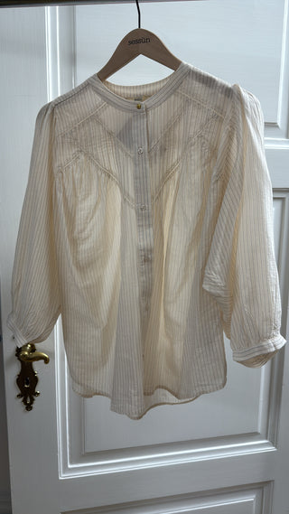 SESSÙN - Savi Blouse - Sandblack