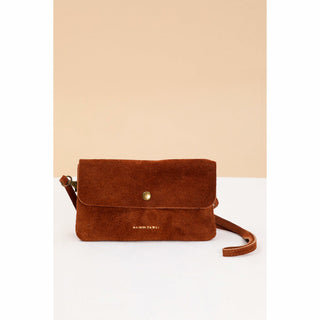 MAISON FANLI - Line Pouch - Daim Camel