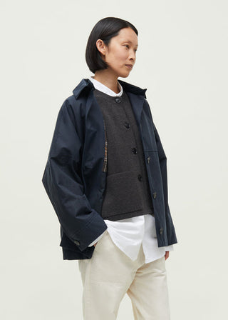 AIAYU - Moa Jacket Oilskin - Navy